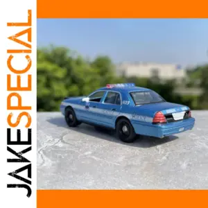 2001 Ford Crown Victoria Police Model 1/64 Scale