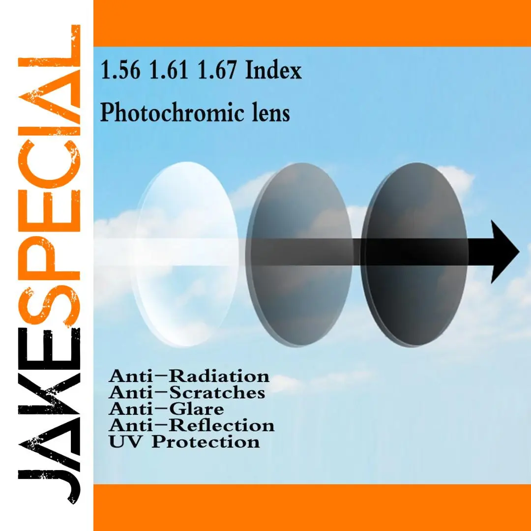 Belmon Photochromic Prescription Lenses for Men 1 Belmon Photochromic Prescription Lenses for Men