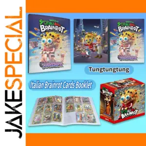 Vibrant Italian Brainrot Card Booklet Set