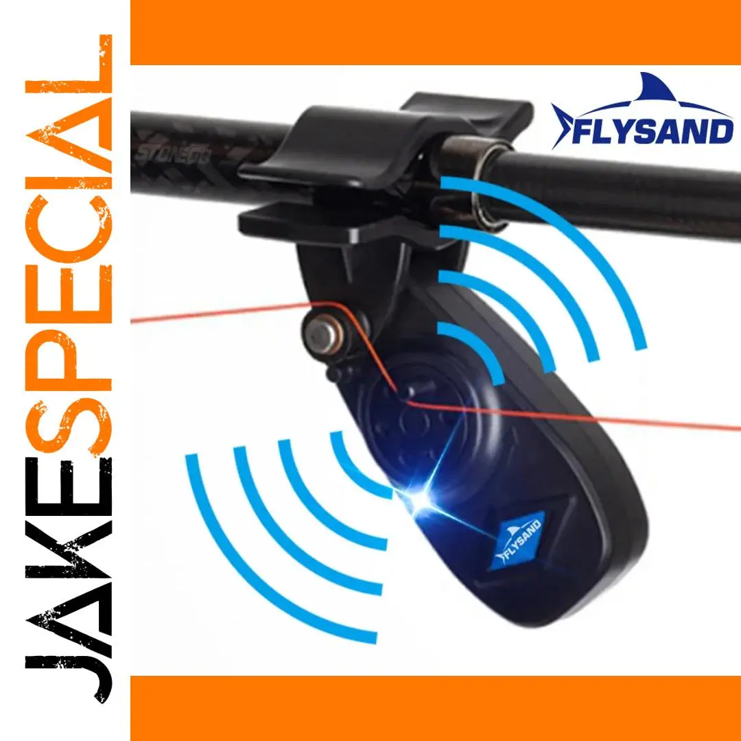 FlySAND Fish Bite Alarm - 80dB, Blue Light 1 FlySAND Fish Bite Alarm - 80dB, Blue Light