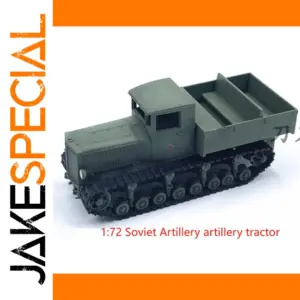 1:72 Soviet Artillery Tractor Model for Collectors