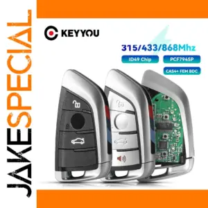 BMW Remote Key Fob for 2009-2018 Models