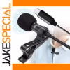Portable Wired Lavalier Microphone for Devices