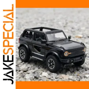 Black Ford Bronco Lima 1:24 Diecast Model