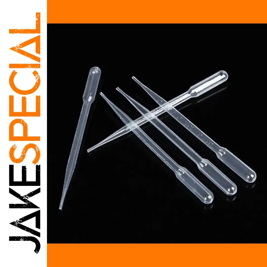 Disposable Plastic Pipette Droppers Set (10 pcs) 1 Disposable Plastic Pipette Droppers Set (10 pcs)