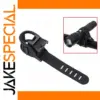 Black 360° Bicycle Flashlight Holder for Bikes