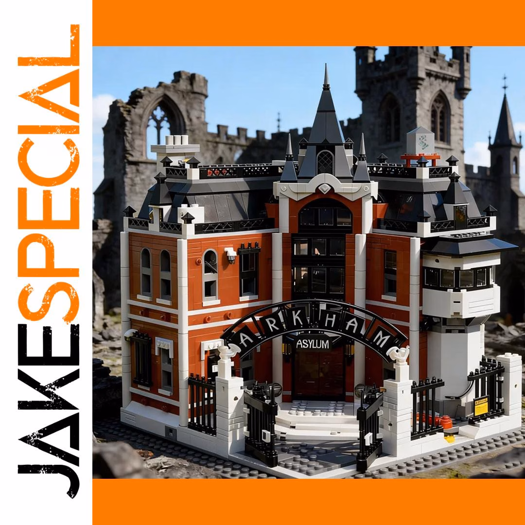 Arkham Asylum Gothic Construction Set 76300 1 Arkham Asylum Gothic Construction Set 76300