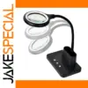 5X LED Magnifier with Adjustable Arm