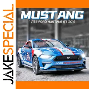 Ford Mustang GT2018 Diecast Model 1:34 Scale