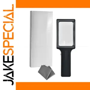 Modern Handheld Magnifier with LED Lighting