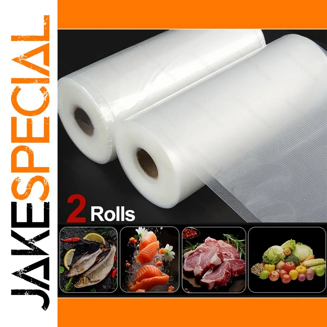 Heavy-Duty Vacuum Seal Roll Bags 12x500cm to 30x500cm 1 Heavy-Duty Vacuum Seal Roll Bags 12x500cm to 30x500cm