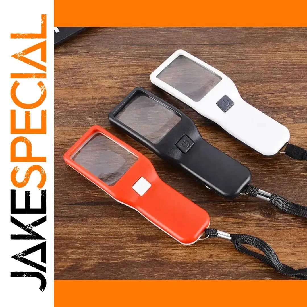 Pocket 5X Magnifier with UV & LED Light 1 Pocket 5X Magnifier with UV & LED Light