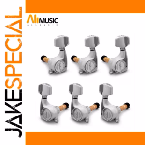 Premium Locking Guitar Tuners Set 1:21 Gear Ratio