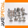 12-Pack Mini Guitar Potentiometers 250K/500K Ohm