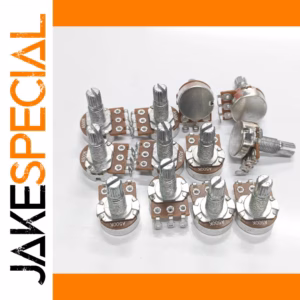 12-Pack Mini Guitar Potentiometers 250K/500K Ohm