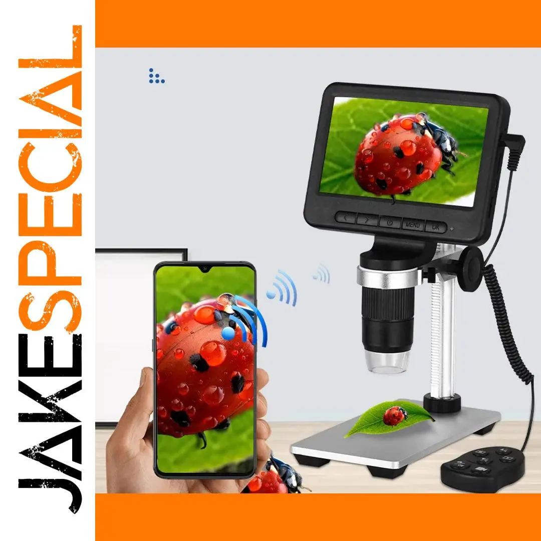 Digital Microscope with 5-Inch Screen and Wi-Fi 1 Digital Microscope with 5-Inch Screen and Wi-Fi
