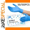 Vibrant Blue Nitrile Gloves 50/100 Pcs