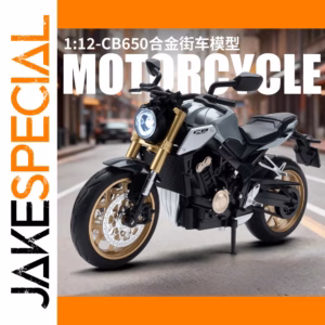 1:12 Alloy Motorcycle Model with Lights