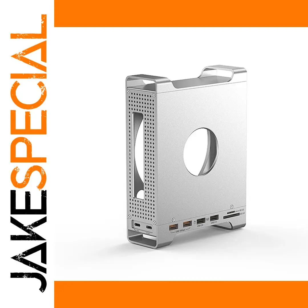 Mac Mini M4 Aluminum Docking Station with SSD Support 1 Mac Mini M4 Aluminum Docking Station with SSD Support