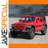 Red Jeep Wrangler Diecast Model 1:22 Scale