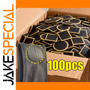 Glue-Free Bicycle Tire Patches 50/100 Pack