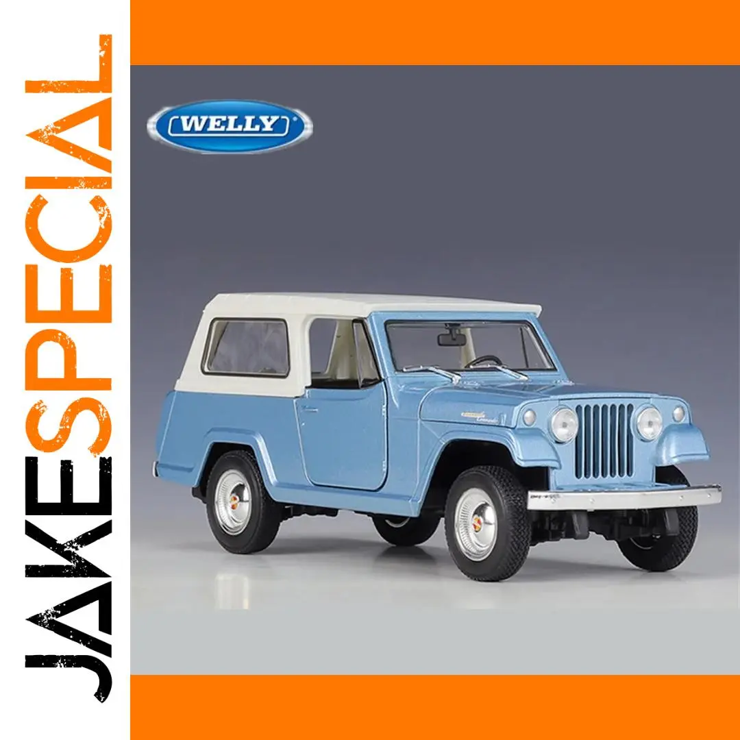 Vintage 1:24 Scale Diecast Jeep Jeepster Commando 1 Vintage 1:24 Scale Diecast Jeep Jeepster Commando