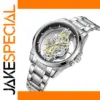 Rojozor Men's Skeleton Quartz Watch Model RT-041