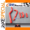 Red Silicone Radiator Hose Kit for Kawasaki KX250F & Suzuki RMZ250