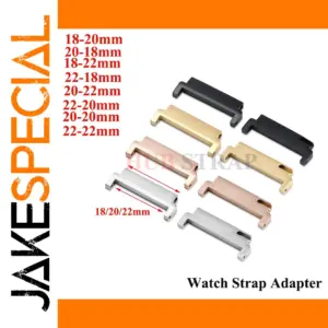 Watch Strap Adapter Set for 18mm-22mm Models