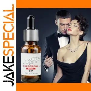 Pheromone Perfume Oil, 10ml, Elegant Amber Bottle