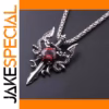 Gothic Evil Dragon Pendant Necklace