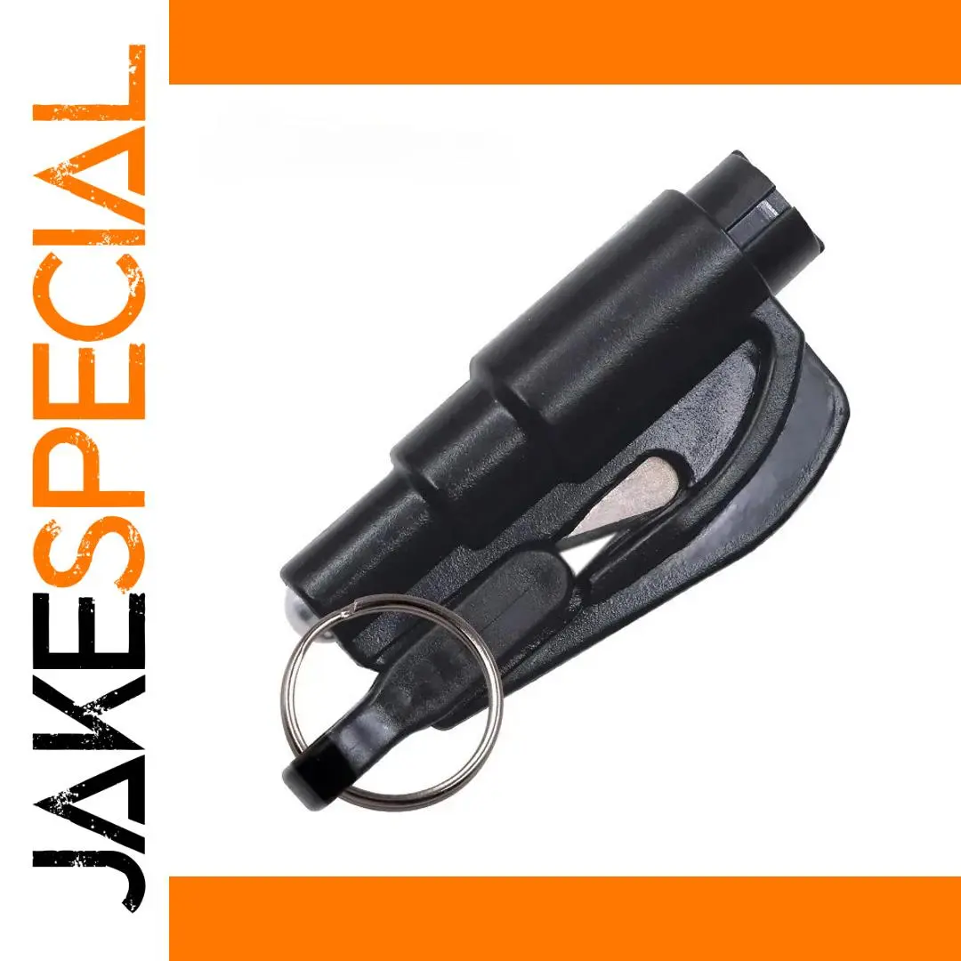 Compact Car Emergency Rescue Tool in Black or Red 1 Compact Car Emergency Rescue Tool in Black or Red