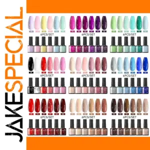UR SUGAR 7ml Gel Nail Polish Set with 6 Shades
