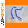 Vibrant Blue Silicone Radiator Hoses for Can-Am DS250