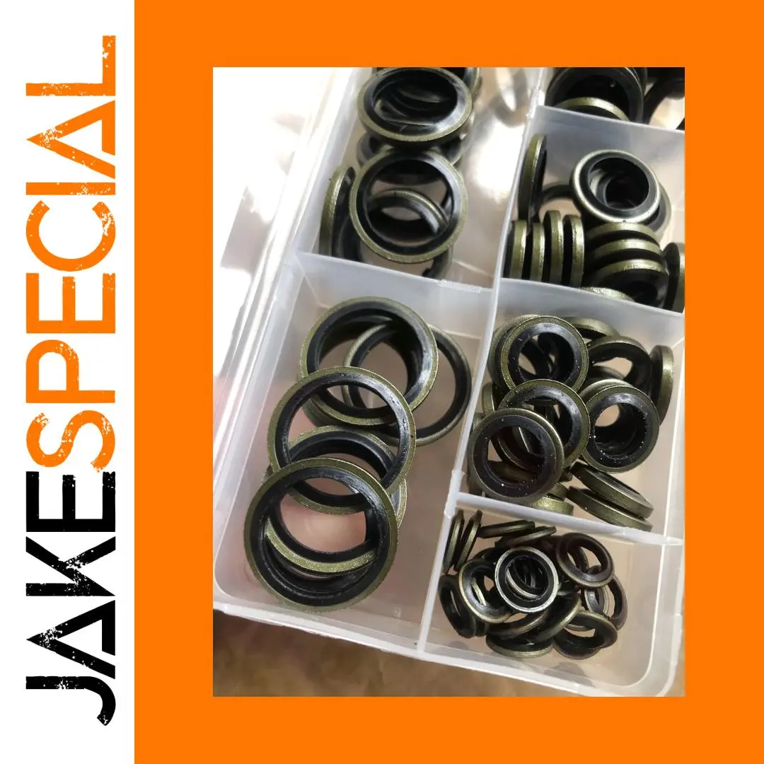 Automotive Oil Drain Gasket Kit in M6-M16 Sizes 1 Automotive Oil Drain Gasket Kit in M6-M16 Sizes