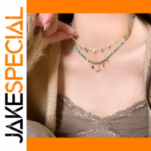 Bohemian Multi-Layer Necklace with Charms