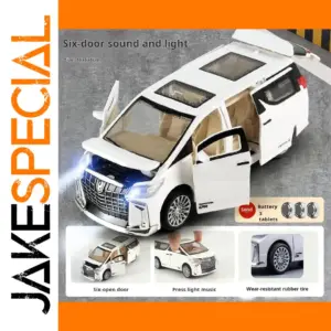 White Scale 1:43 Inertia Model Car for Collectors