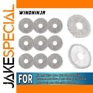 Xiaomi & Dreame Mop Cloths for Robot Vacuums