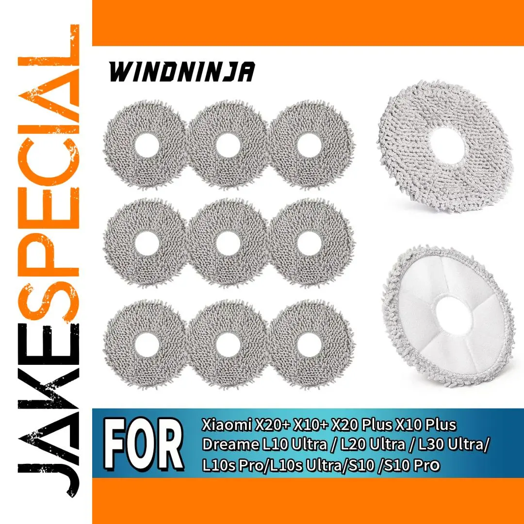 Xiaomi & Dreame Mop Cloths for Robot Vacuums 1 Xiaomi & Dreame Mop Cloths for Robot Vacuums