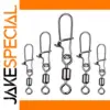 Stainless Steel Pike Fishing Swivels Set