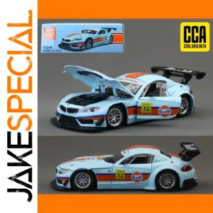 1:24 Scale BMW M4 GT3 Gulf Diecast Model for Collectors