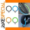 Vibrant Zinc Alloy Bicycle Lock with Bright Colors