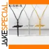 Stainless Steel Cross Necklace Unisex
