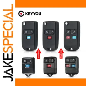 Ford Transit MK6 Remote Key Shell 3/4 Buttons