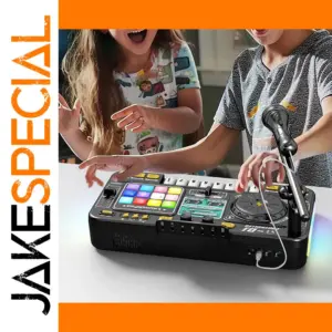 Kids' DJ Controller with Lights and Bluetooth