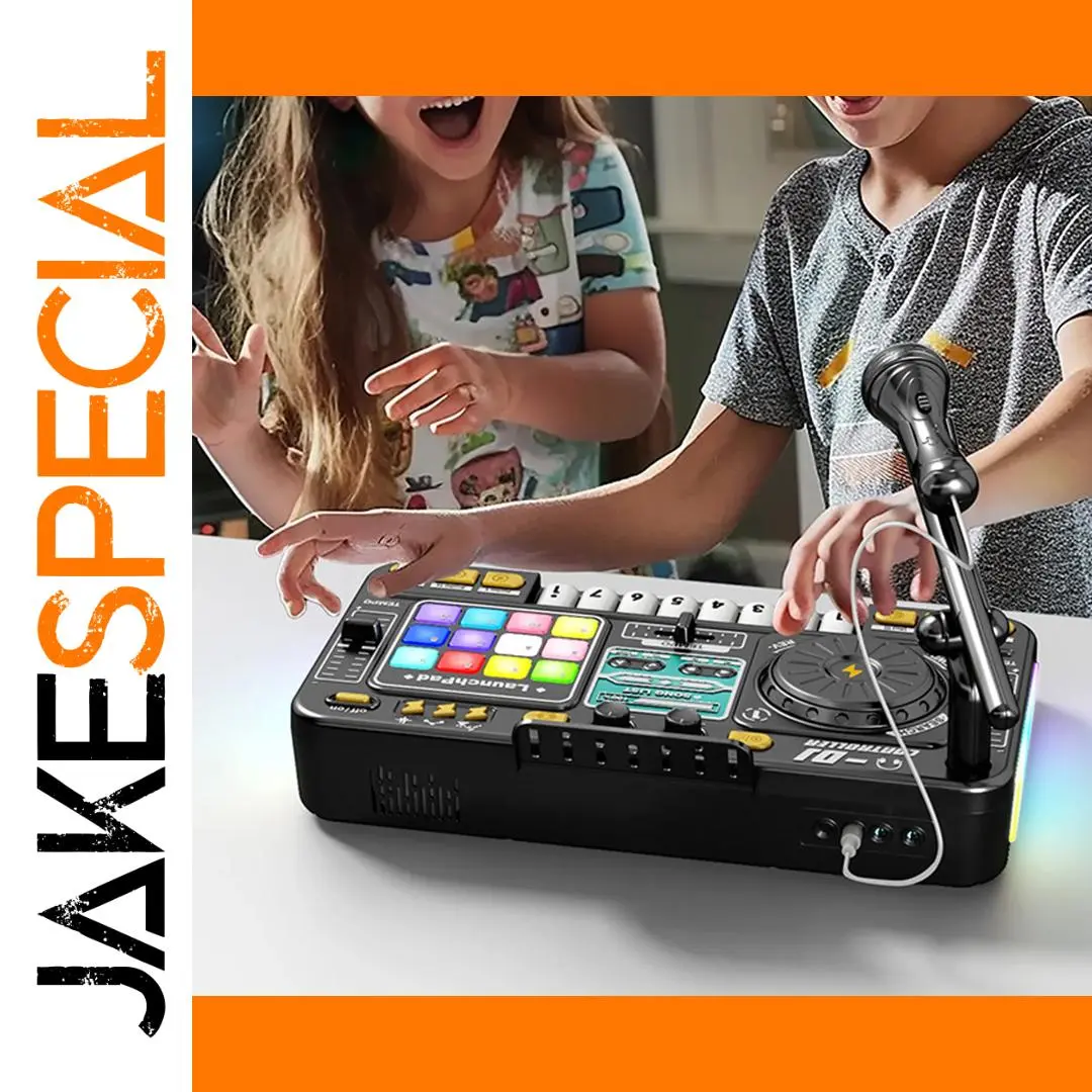 Kids' DJ Controller with Lights and Bluetooth 1 Kids' DJ Controller with Lights and Bluetooth