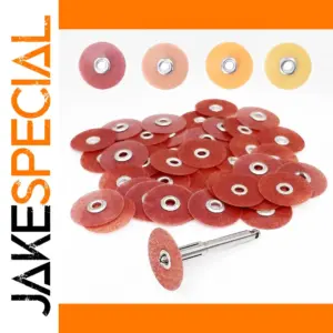 Color-Coded Dental Polishing Discs 50-Pack