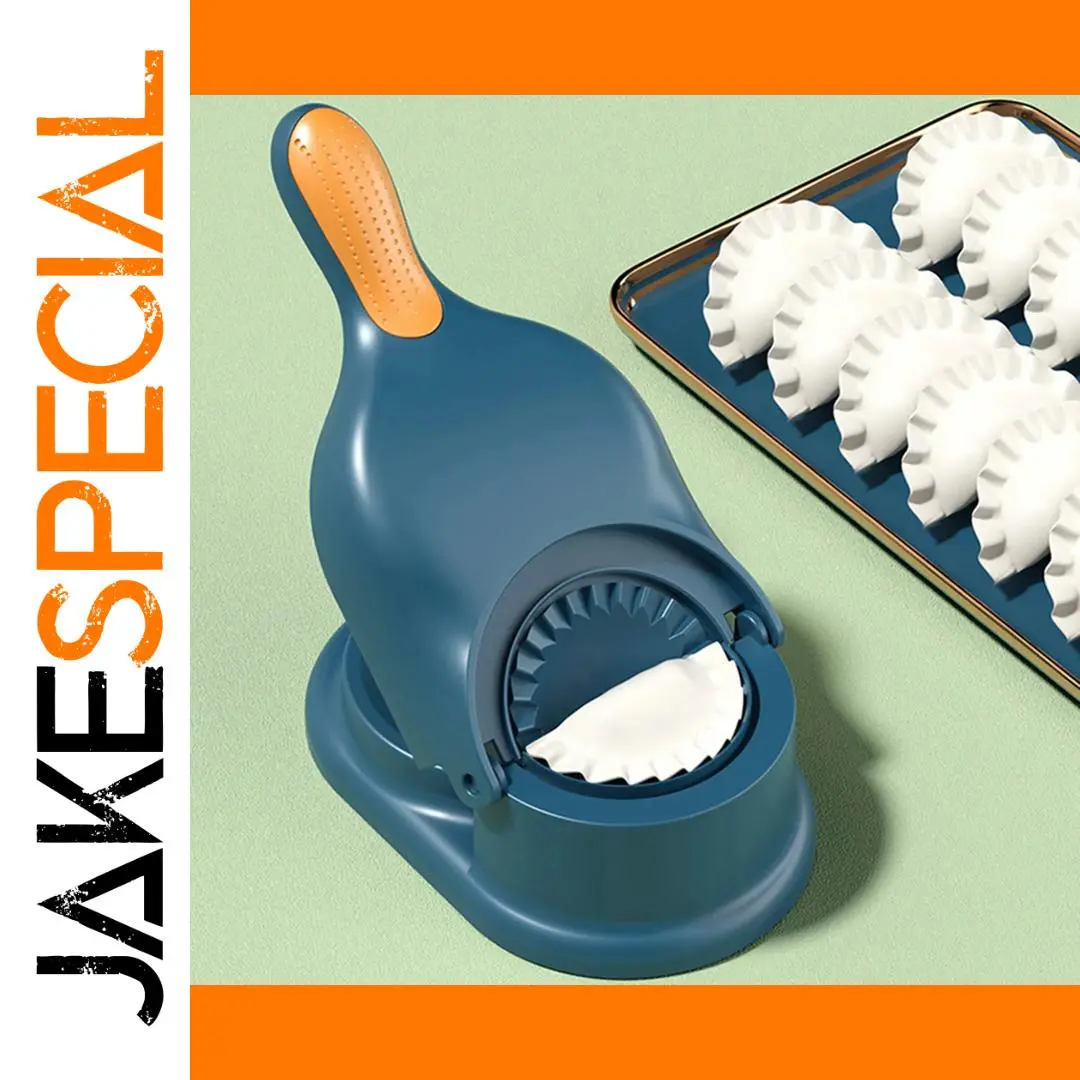 Blue Dumpling Maker for Perfectly Shaped Pastries 1 Blue Dumpling Maker for Perfectly Shaped Pastries