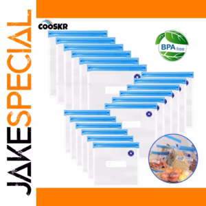 Reusable Food Vacuum Sealer Bags Set of 10/30