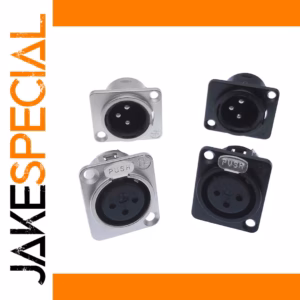 Cannon XLR Metal Socket for Audio Equipment